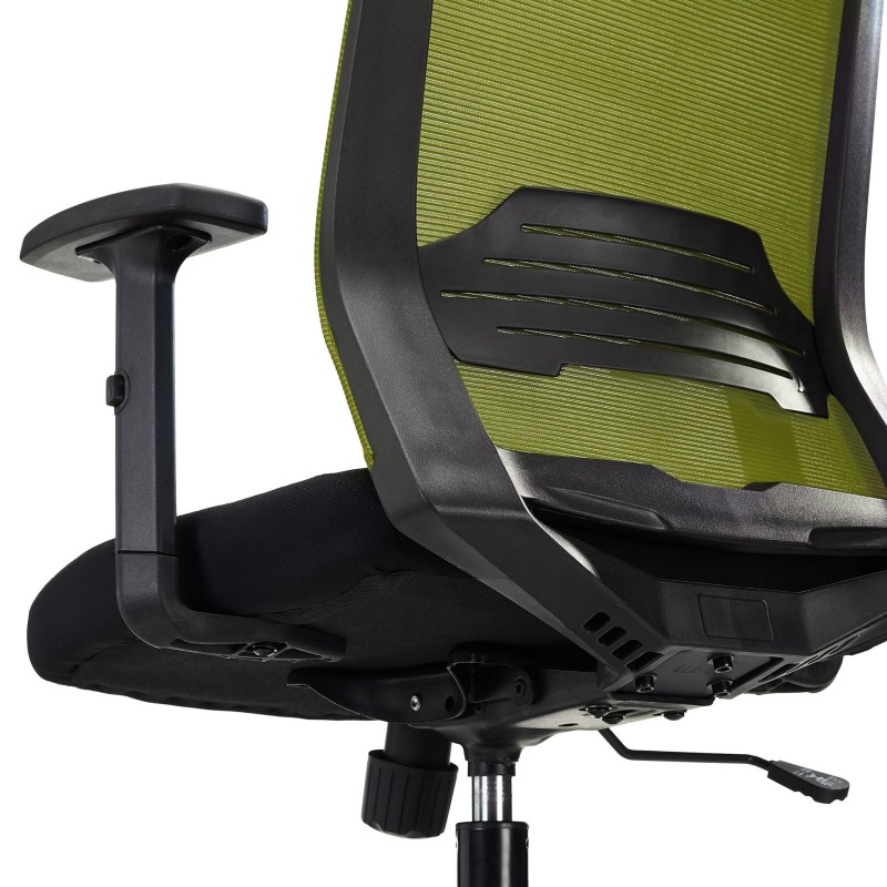 Silla de Oficina MIAMI, soporte lumbar, negro