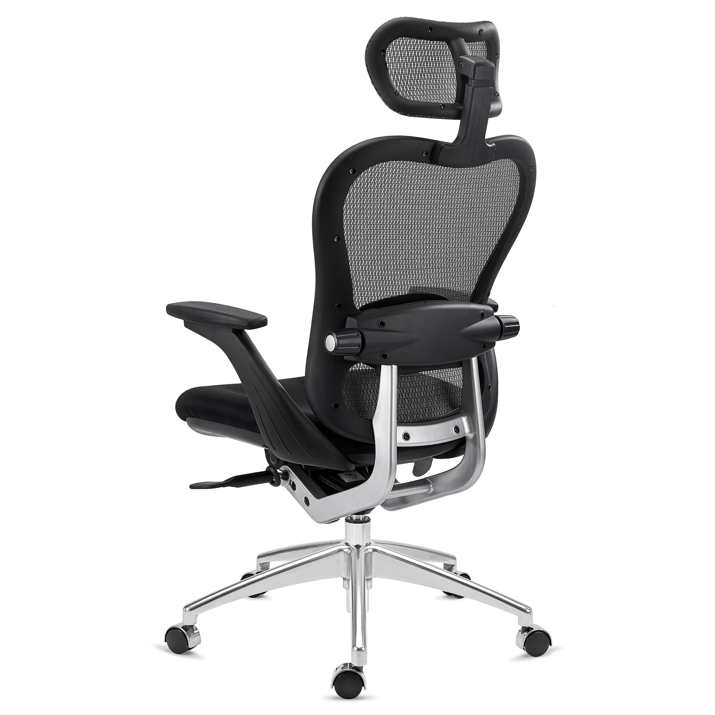 Silla Ergonómica ROYAL, Uso 8 horas, Avanzado Soporte Lumbar, Exclusivo Diseño, Negro