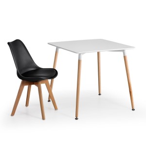 Mesa de oficina MISKE, 80x80x74 cm