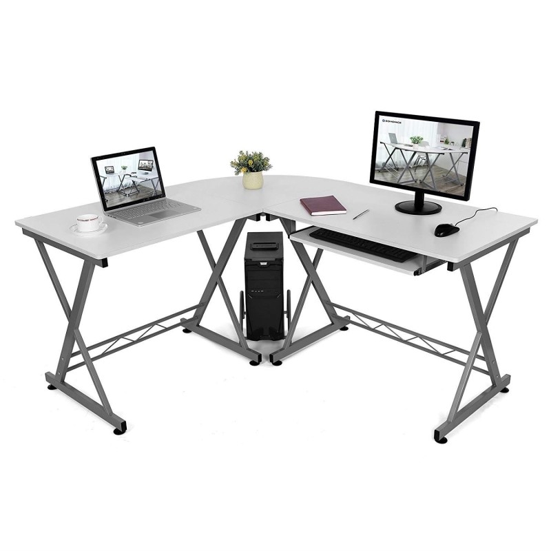 Mesa de Ordenador EASY LINE color Negro
