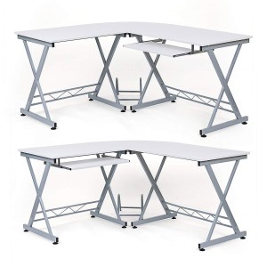 Mesa de Ordenador EASY LINE color Negro