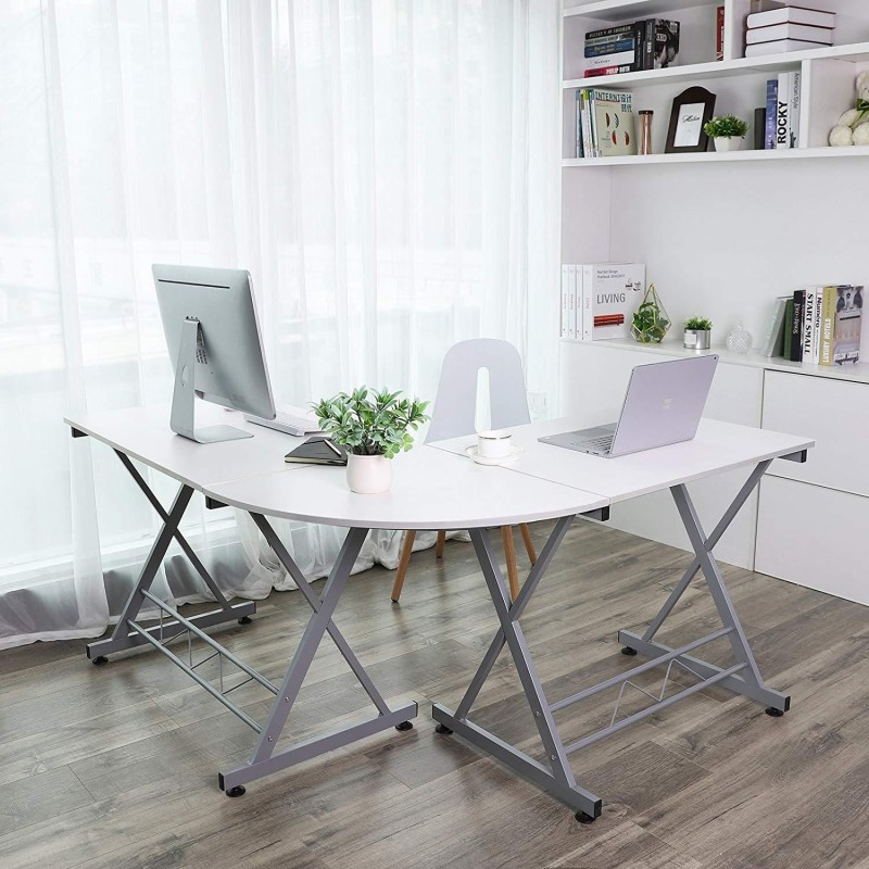 Mesa de Ordenador EASY LINE color Negro