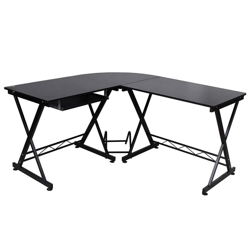 Mesa de Ordenador EASY LINE color Negro