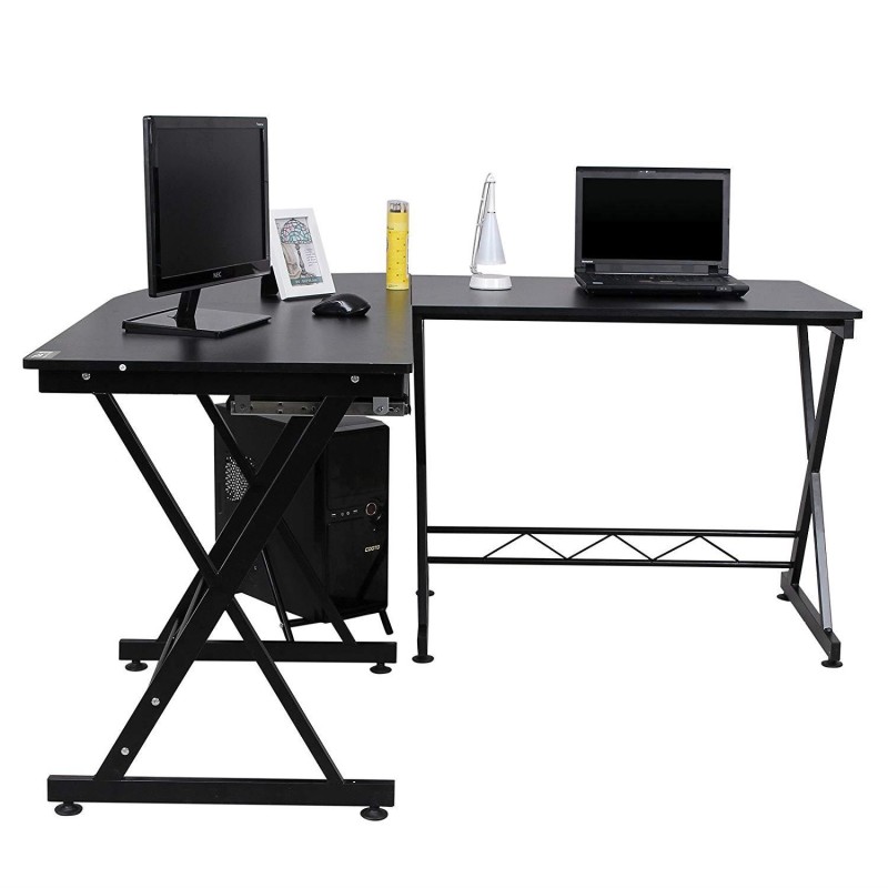 Mesa de Ordenador EASY LINE color Negro