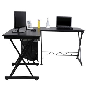 Mesa de Ordenador EASY LINE color Negro