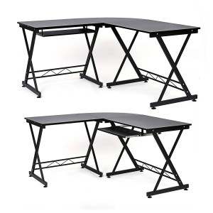 Mesa de Ordenador EASY LINE color Negro