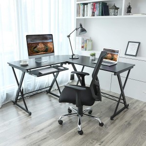 Mesa de Ordenador EASY LINE color Negro