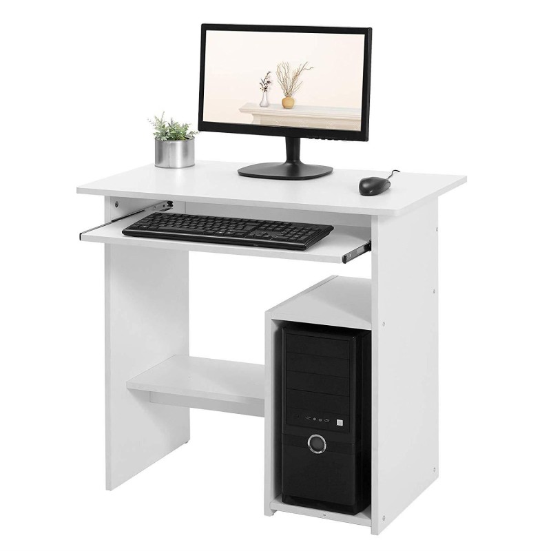 Mesa para Ordenador ORNELA en Madera color Blanco