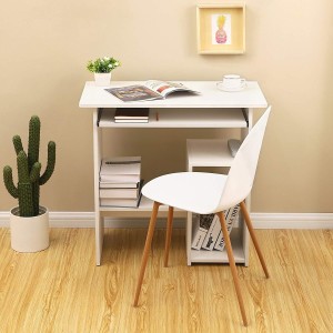 Mesa para Ordenador ORNELA en Madera color Blanco