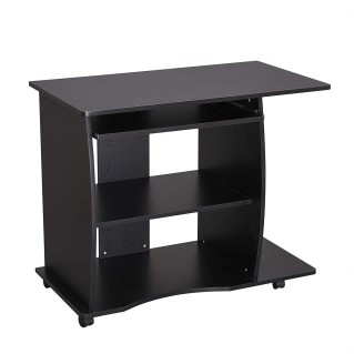 Mesa para Ordenador DAMIAN en Madera color Negro 2