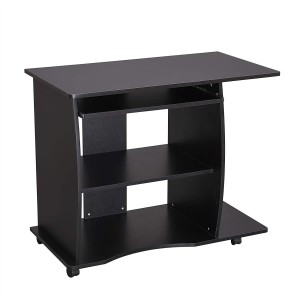 Mesa para Ordenador DAMIAN en Madera color Negro