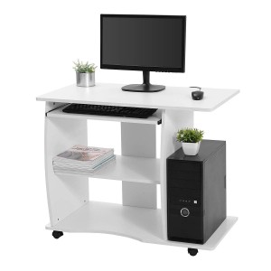 Mesa para Ordenador DAMIAN en Madera color Negro