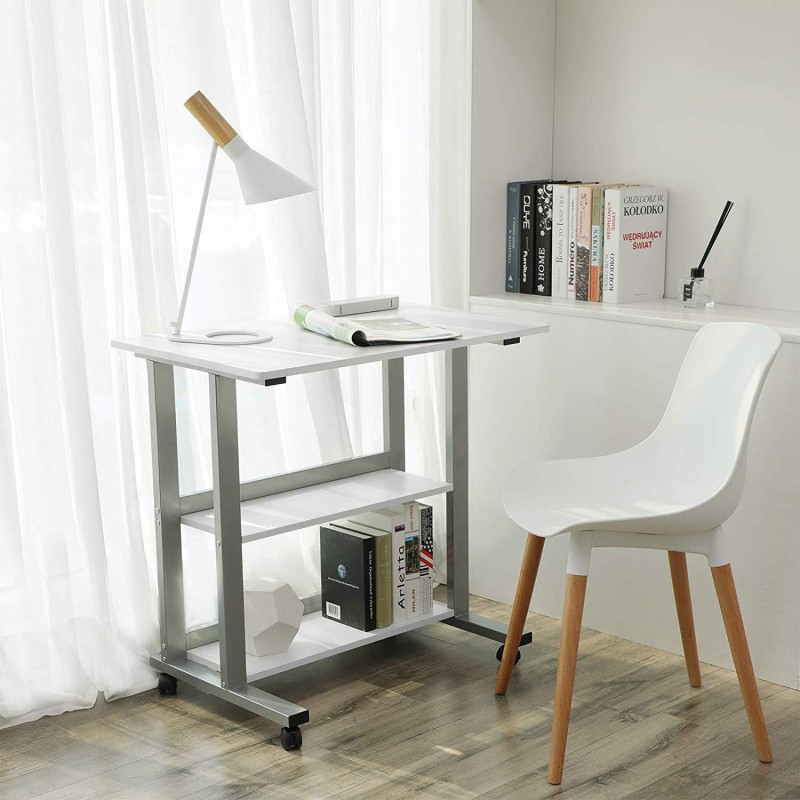 Mesa para Ordenador JOEL en Metal y Madera color Negro
