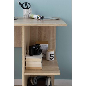 Mesa para Ordenador YASIRA en Madera color Blanco