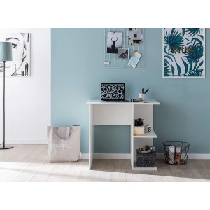 Mesa para Ordenador YASIRA en Madera color Blanco
