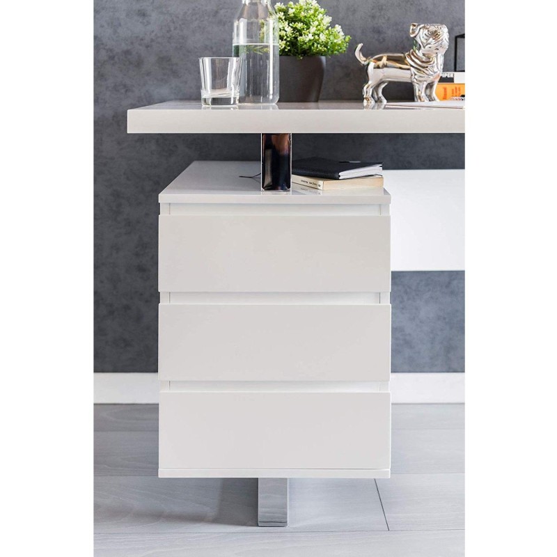 Mesa para Ordenador HANA en Madera color Blanco