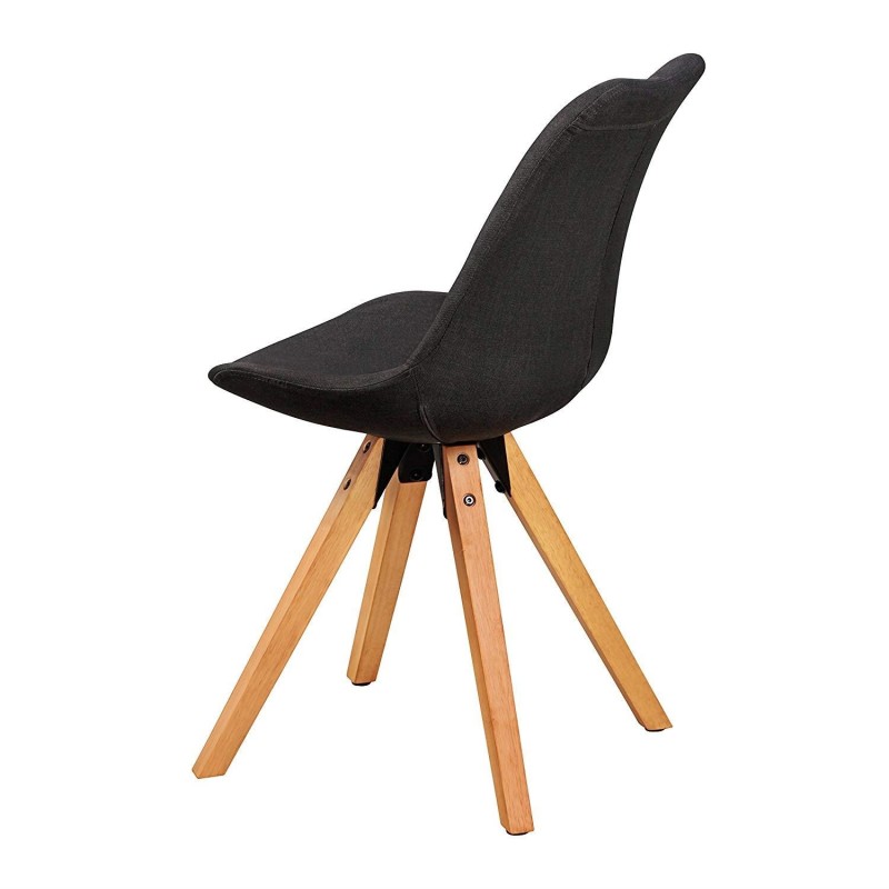 Lote de 2 Sillas de Confidente KARIMA en color Amarillo