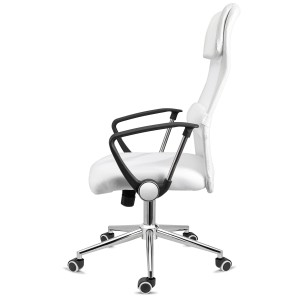Silla de Oficina CAIRO, reposacabezas acolchado, en negro