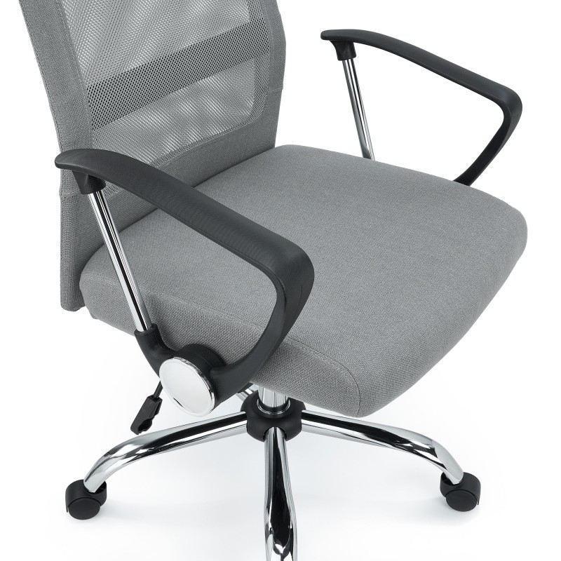 Silla de Oficina CAIRO, reposacabezas acolchado, en negro