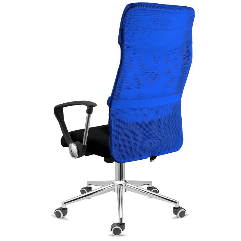 Silla de Oficina CAIRO, reposacabezas acolchado, en negro