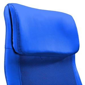 Silla de Oficina CAIRO, reposacabezas acolchado, en negro