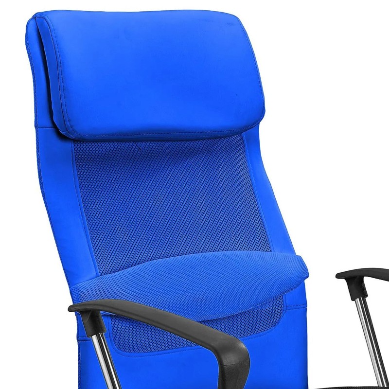 Silla de Oficina CAIRO, reposacabezas acolchado, en negro