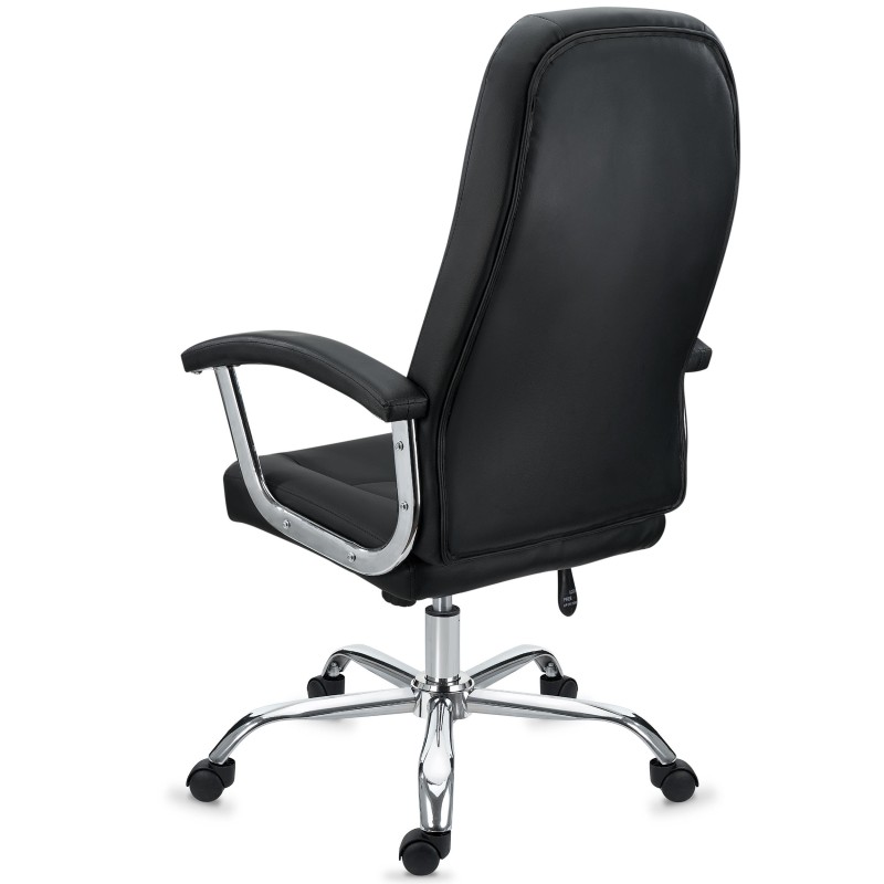 Sillón de oficina KALESI, cómodo y de calidad, en negro