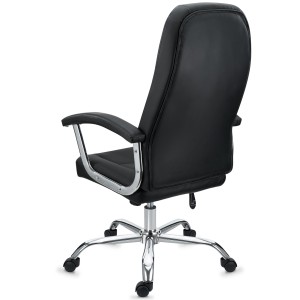 Sillón de oficina KALESI, cómodo y de calidad, en negro