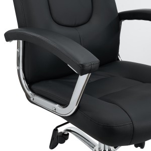 Sillón de oficina KALESI, cómodo y de calidad, en negro