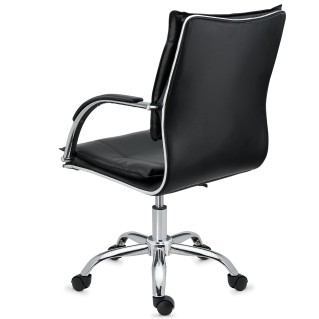 Sillón de oficina JIVA, cómodo y de calidad, en negro 2