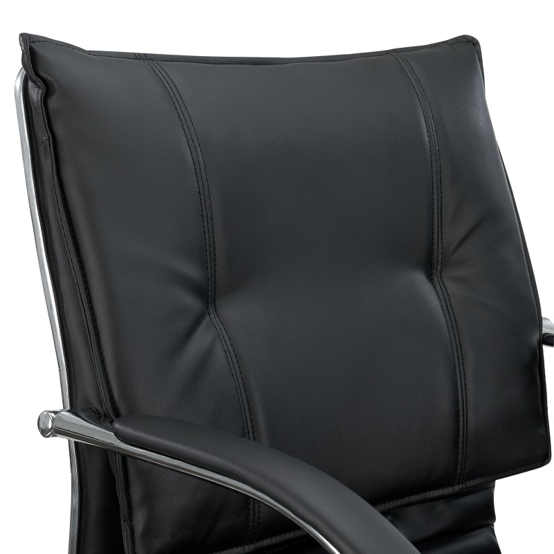 Sillón de oficina JIVA, cómodo y de calidad, en negro