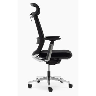 Silla ergonómica CALGARY, 100% ajustable, en negro 2