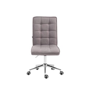 Silla de Oficina BASIR TELA, Ajustable en Altura, Color Negro
