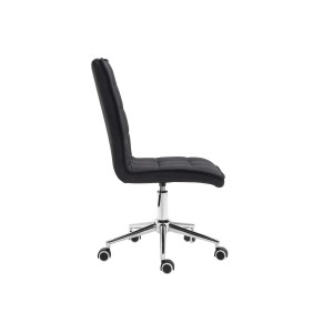 Silla de Oficina BASIR TELA, Ajustable en Altura, Color Negro