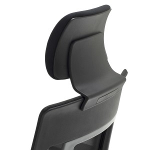 Silla ergonómica OTAWA, ajustable, en negro