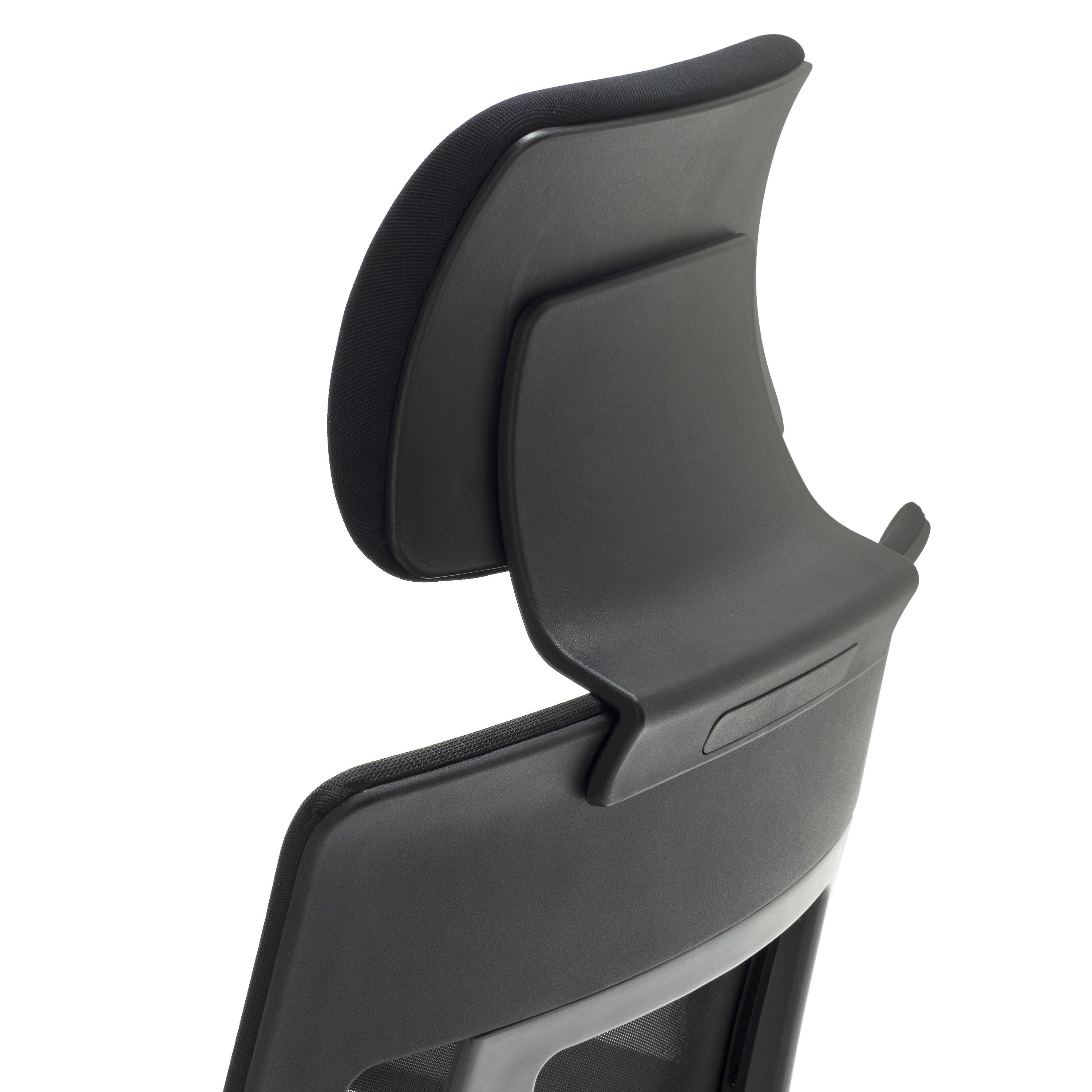 Silla Ergonómica OTAWA, Uso 8 horas, Gran Diseño, Ajustable, En Negro