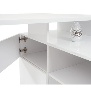 Mesa para Ordenador KATEL en Madera color Negro