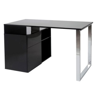 Mesa para Ordenador KATEL en Madera color Negro 2