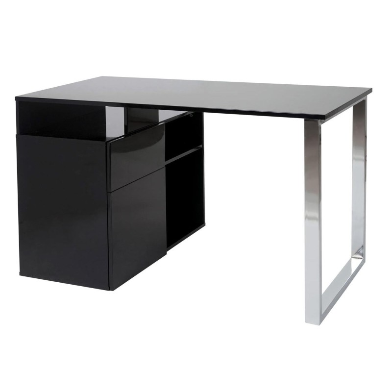 Mesa para Ordenador KATEL en Madera color Negro