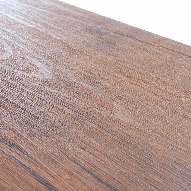 Escritorio OLAF, Patas Metálicas, Madera color Blanco