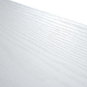 Escritorio OLAF, Patas Metálicas, Madera color Blanco
