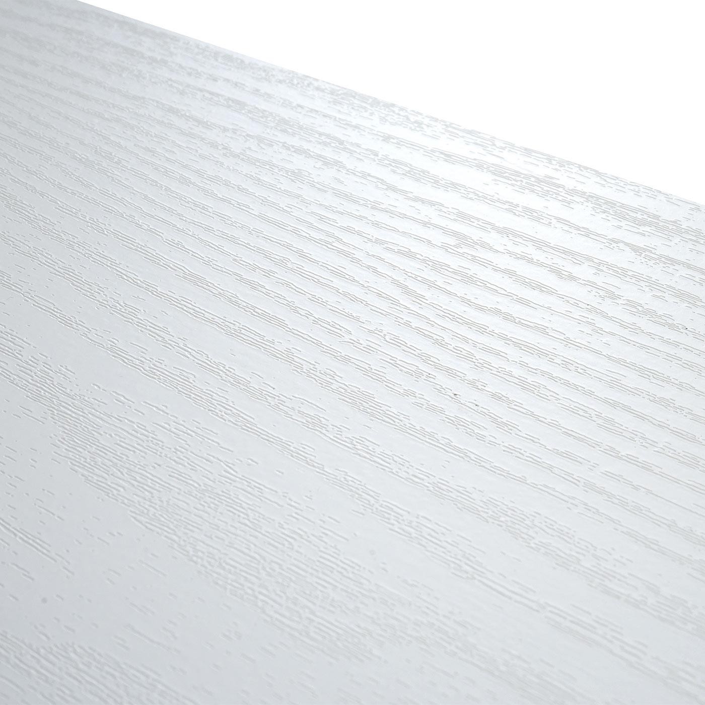Escritorio OLAF, Dimensiones 121x70x75 cm, Patas Metálicas, Madera color Blanco