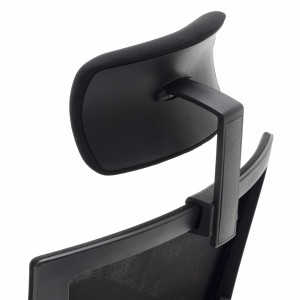 Silla ergonómica EDMONTON, gran calidad, en negro