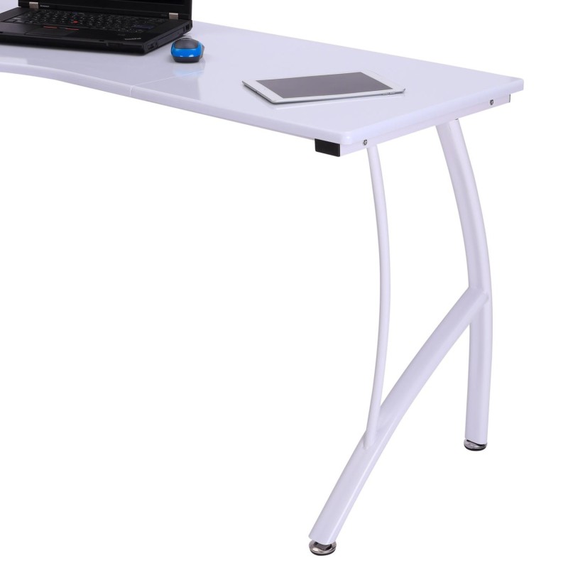 Mesa de Oficina TEKAWI en Madera color Blanco