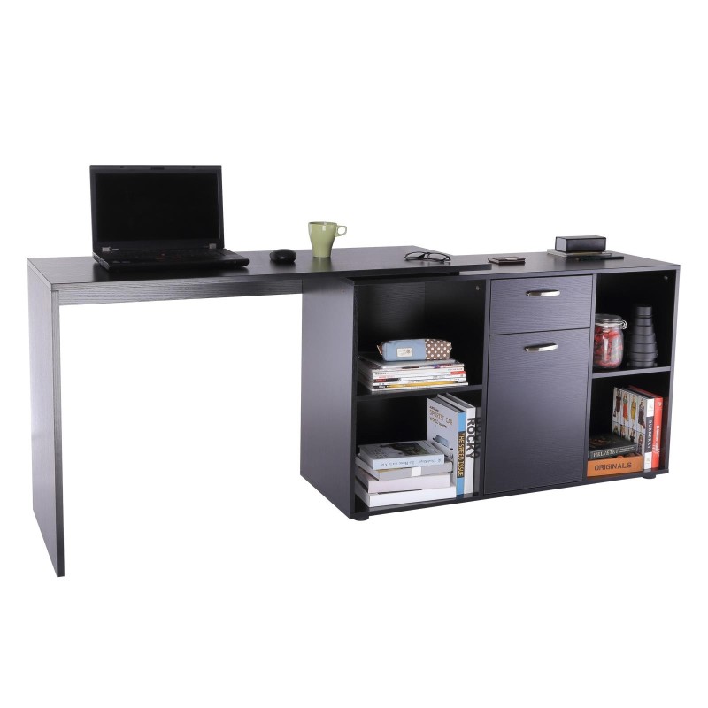 Escritorio de Diseño SUKA en Madera color Negro