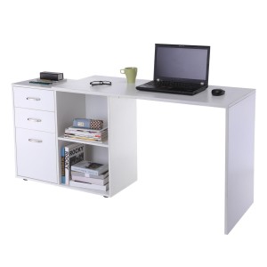 Mesa de Oficina CANDA en Madera color Blanco
