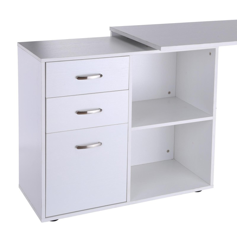 Mesa de Oficina CANDA en Madera color Blanco