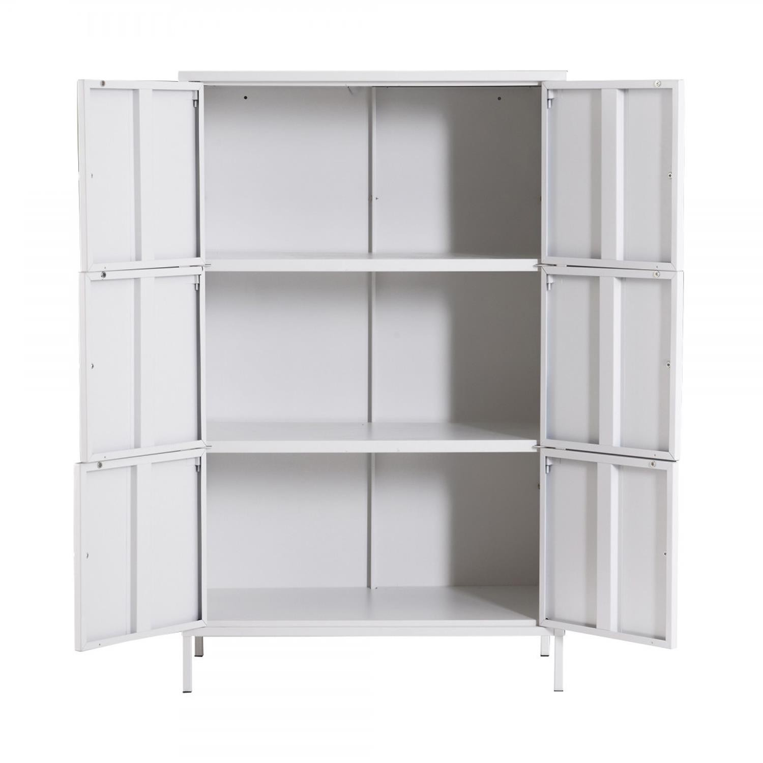 Armario Archivador Metálico ALTRA, 105x65x36 cm, color Negro