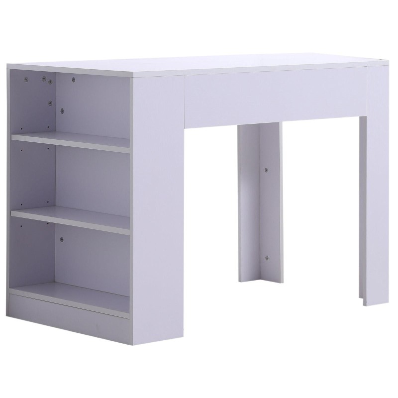 Mesa para Ordenador NELA en Madera color Blanco