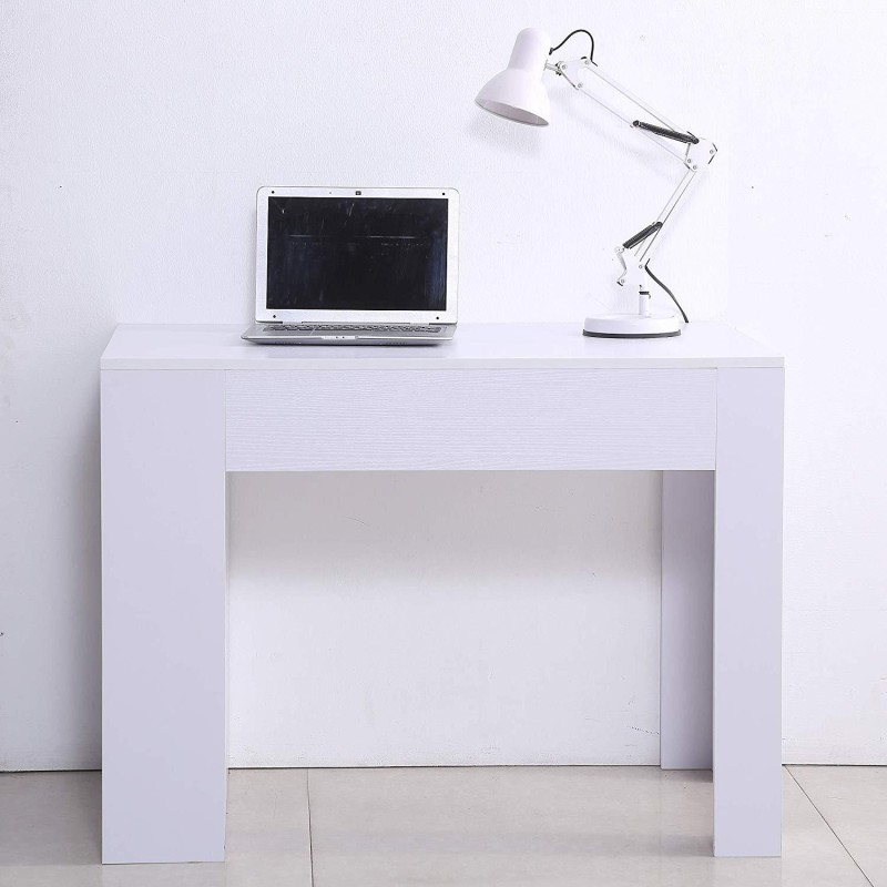 Mesa para Ordenador NELA en Madera color Blanco
